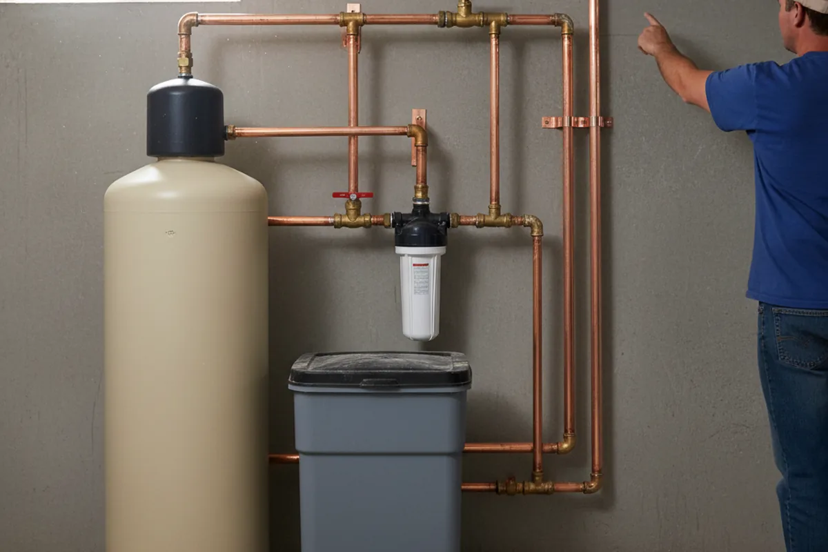 Whole-house water treatment system installed in Richvale